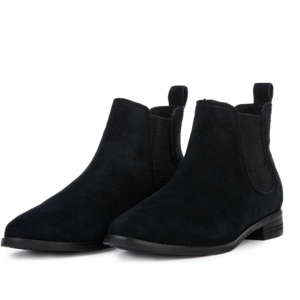 Toms Ella Bootie Black 7.5